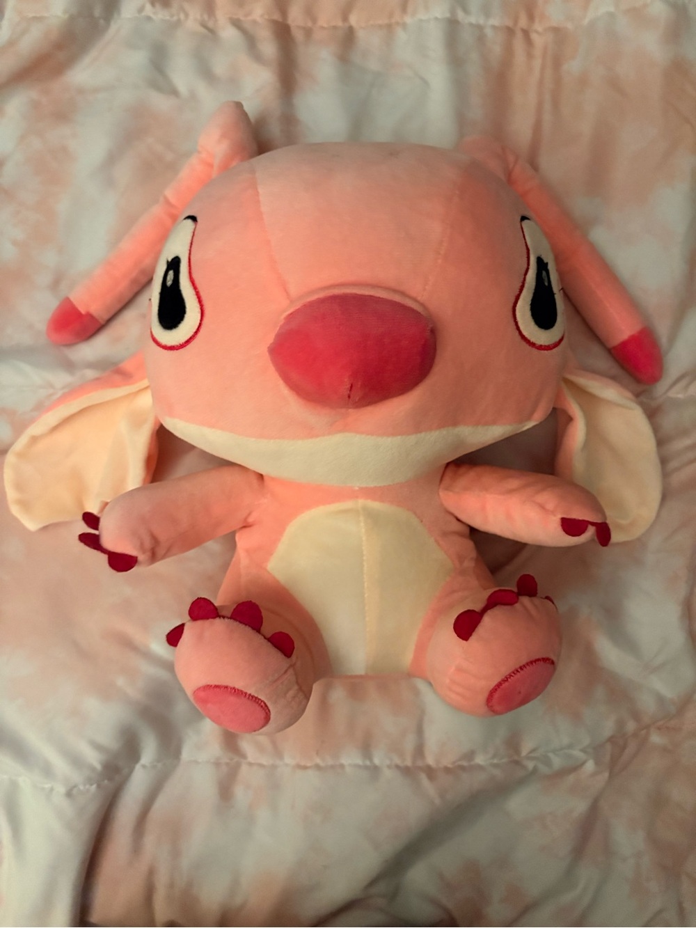 Cute Pink Bunny Plush Stuffed Animal - Soft Kids Toy